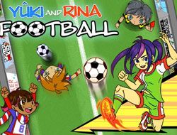 Yuki and Rina Football