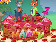Zootopia Birthday Cake