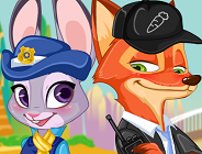 Zootopia Nick and Judy Dress Up