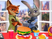 Zootropolis Burger Cooking